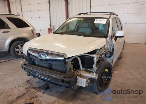 2015 Subaru Forester 2.5I Premium from USA, damaged, VIN JF2SJADC0FH490743